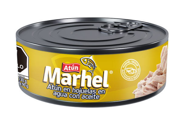 Atún en Hojuelas en Agua con Aceite